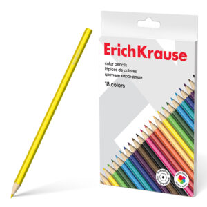 Creioane colorate hexagonal 18 cul. ErichKrause