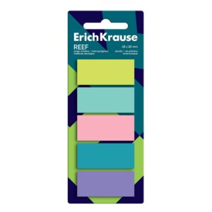 Index-uri 45x20 mm, 100 foi 5 cul. Reef, ErichKrause