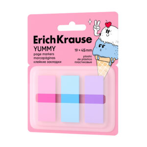 Index-uri 19x45 mm, 60 foi 3 cul. Yummy ErichKrause