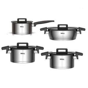Set cratite cu capac 4 buc. WOLL
