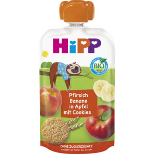 Fruct&Cereale Mare-piersici-banane cu biscuiti ( de la 1 an ) 100 g HIPP