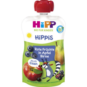 Fructe rosii, mar, para cu fier (de la 1 an ) 100 g HIPP