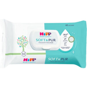 Servetele umede p/u copii SOFT and PUR 48 buc HIPP