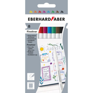 Set finelinere 8 cul. EBERHARD FABER