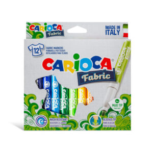 Set carioci Fabric 12 buc. pt textile Carioca