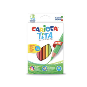 Set creioane colorate Tita Maxi 12 buc. Carioca