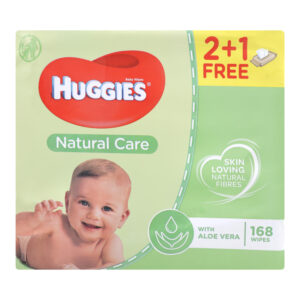 Servetele umede pentru copii Huggies Natural Care , (56x3) bucati