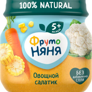 Piure din conopida-porumb-morcov - salata din legume FN 80g