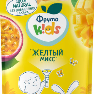 ФрутоKids пюре желтый микс 12x90г