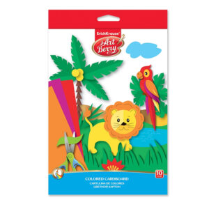 Carton colorat ArtBerry, B5, 10 foi ErichKrause