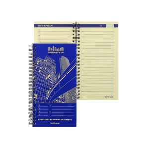 Planer Megapolis, 107x205 mm, 96 foi cu spirala ErichKrause