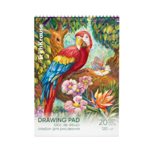 Album pentru desen cu spira Parrot, А4, 20 foi ErichKrause