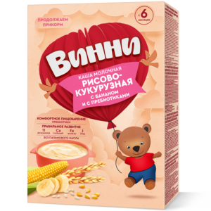 Vinni terci lactat (orez cu porumb banan) 200g