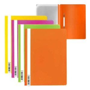 Mapa din plastic cu sina A4, Fizzy Neon 120/180 mcm in asort. ErichKrause
