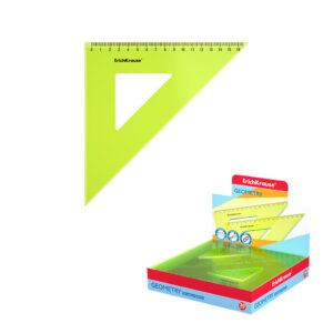 Echer 45°/16cm Neon galben ErichKrause