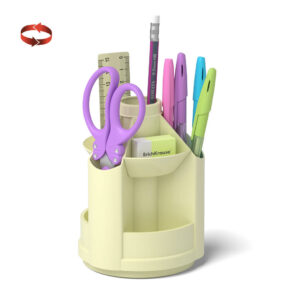 Set de birou rotativ Mini Desk, Pastel galben ErichKrause