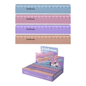 Rigla din plastic Manga, 15cm ErichKrause