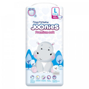 Scutece Premium Soft L 9-14kg 42 buc Joonies