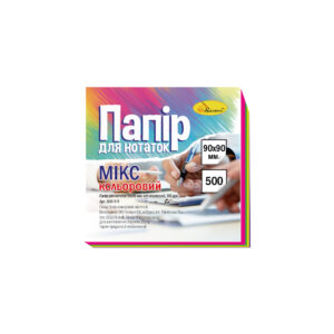 Bloc de hartie pentru notite 4 cul. 9x9 cm 500 foi APELSIN