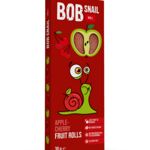 Dulciuri naturale de mere si visine BOB SNAIL 30g