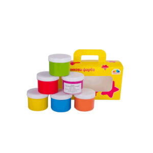 Set de vopsele pentru degete 6 cul. 60 ml Copii GAMMA UA