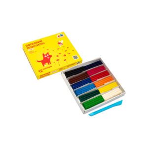 Plastilina ceara 12 cul. 144 g Copii GAMMA UA