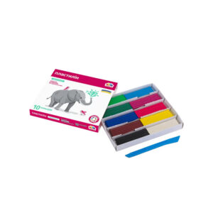 Plastilina 10 cul. 160 g Hobby GAMMA UA