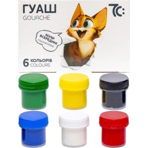 Set vopsea guasa 6 cul. 10 ml 7C GAMMA UA