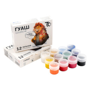 Set vopsea guasa 12 cul. 16 ml 7C GAMMA UA