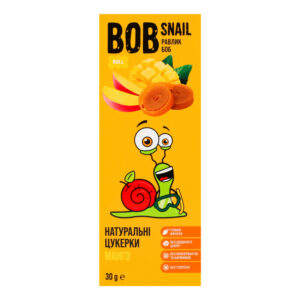 Dulciuri naturale mango 90g BOB SNAIL