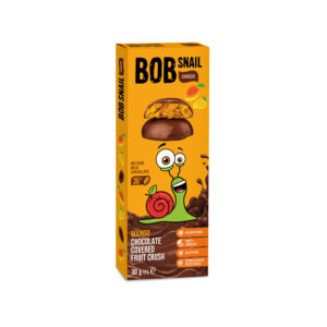 Dulciuri naturale mango in ciocolata belgiana cu lapte 30g BOB SNAIL