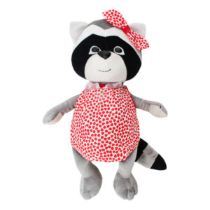 Racoon fetita h=36cm