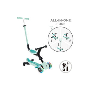 Trotineta Go Up Active Lights Mint GLOBBER
