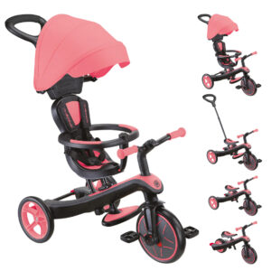 Tricicleta 4 in 1 Explorer Trike Pink GLOBBER