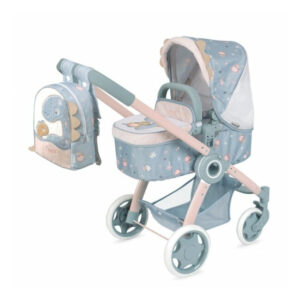 Carucior p/u papusa cu rucsac 3in1 Coco 59 cm DECUEVAS