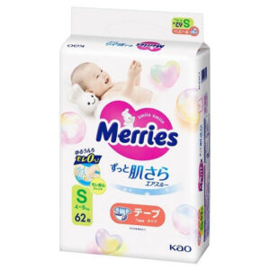 Scutece Size S (4-8 kg), Nr.62 MERRIES