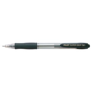 Pix bila cu buton 0,7mm Super Gip, negru Pilot