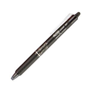 Pix bila cu gel care se sterge 0,7mm Frixion, negru Pilot