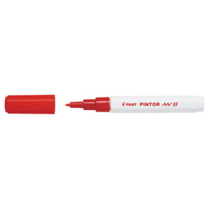 Marker vopsea 2,3mm Pintor, rosu Pilot