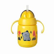 TT Cana Strow cu pai (6+) 300ml (galben) cu protectie Bacshield