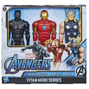Set 3 figurine Titan Hero S3 Avengers Marvel