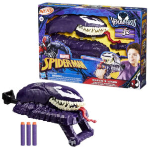 Arma Venom verse SPIDER-MAN NERF HASBRO