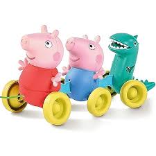 Trenuletul tractabil Peppa Tomy