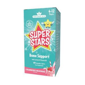 Vitamine Super Stars support osos Ca+D3 comp.N60 4-12 ani Natures Aid