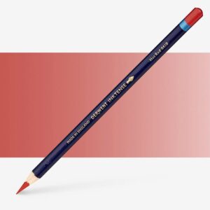 Creion colorat acuarela Inktense hot red Derwent