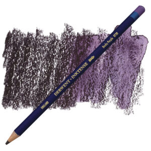 Creion colorat acuarela Inktense dusky purple Derwent
