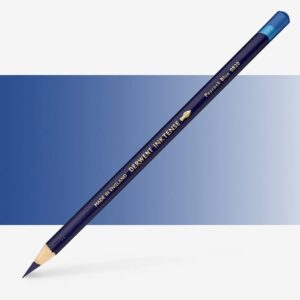 Creion colorat acuarela Inktense peacock blue Derwent