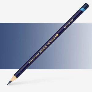 Creion colorat acuarela Inktense navy blue Derwent