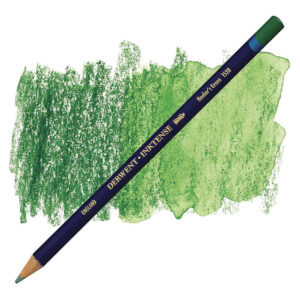 Creion colorat acuarela Inktense hookers green Derwent