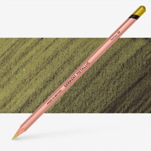 Creion colorat Metallic yellow Derwent
